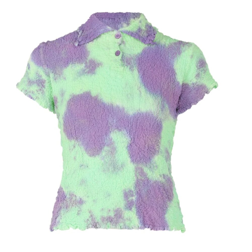 ISSEY MIYAKE Tie-Dye Cauliflower Top - NWT
